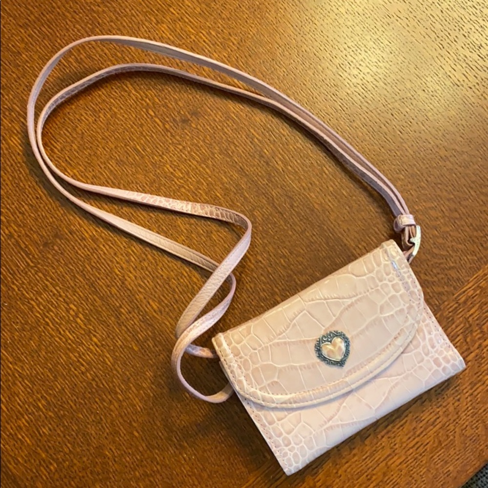 BRIGHTON LEATHER WALLET/CROSSBODY
